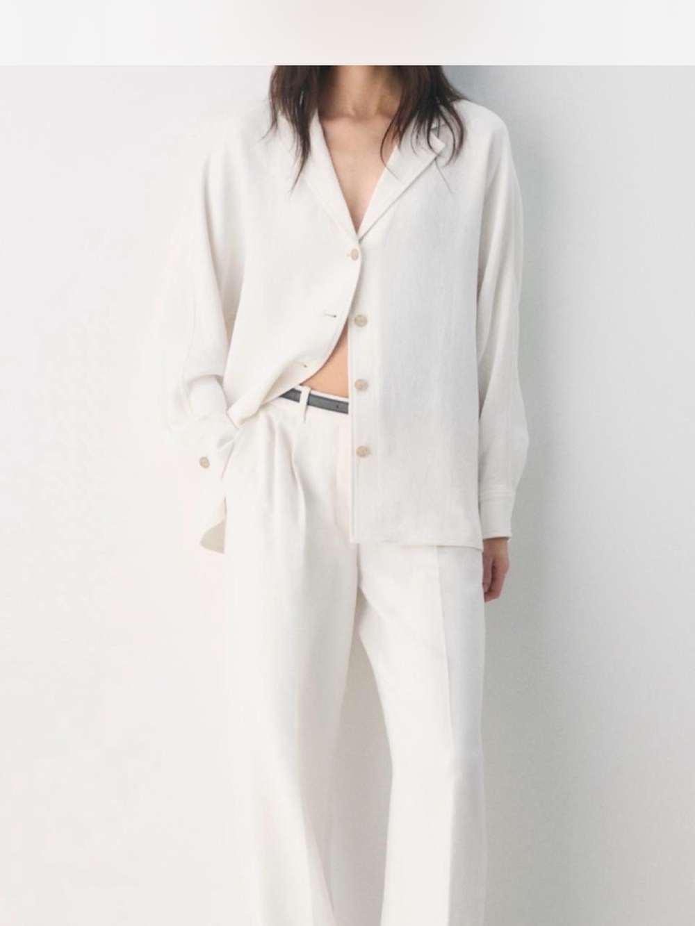 NWT Artizia Wilfred Cream Blouse